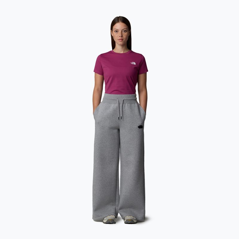 Shirt Damen The North Face Simple Dome Slim Tee cyber berry 2