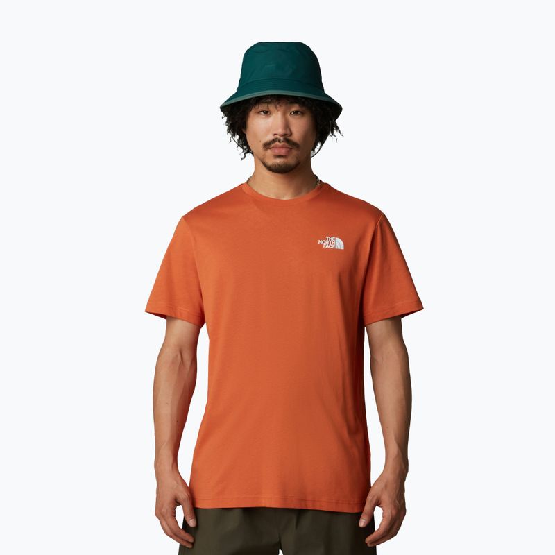 Shirt Herren The North Face Box Nse iron bronze/tnf black