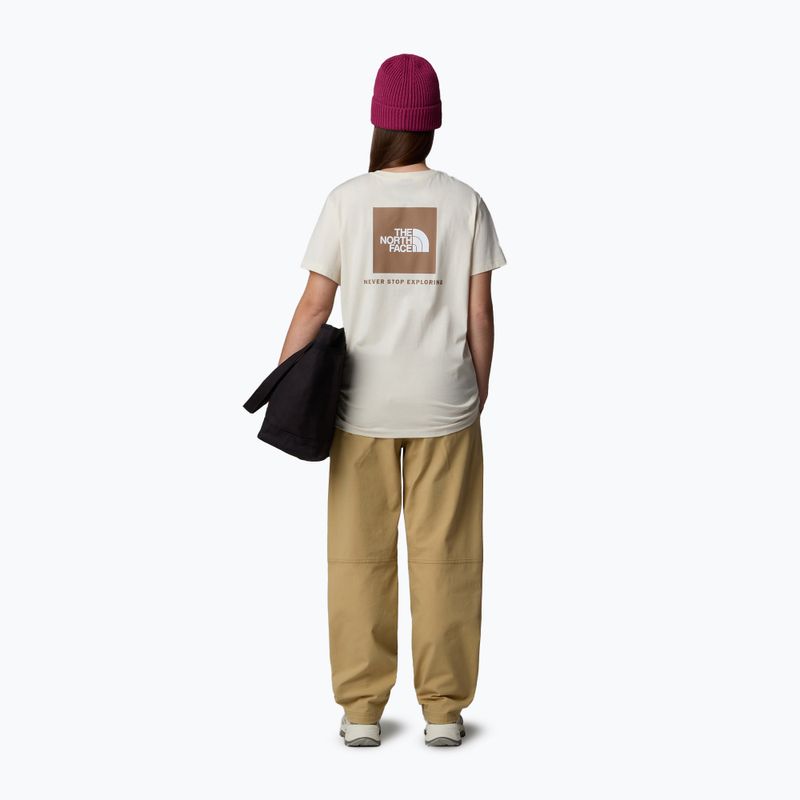Shirt Damen The North Face Box Nse Relaxed Tee white dune/latt 2