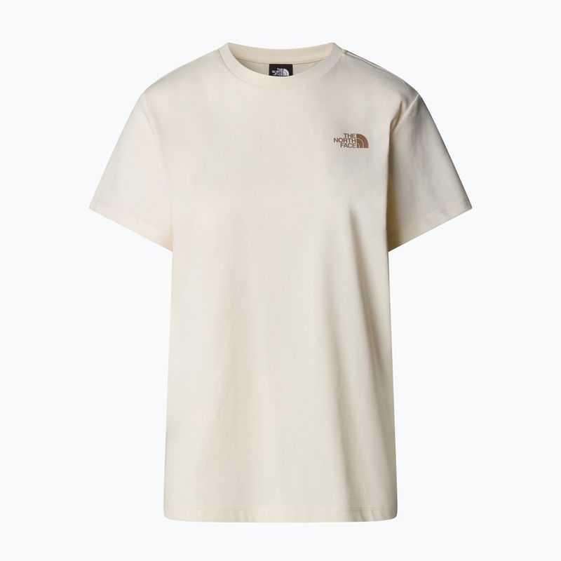 Shirt Damen The North Face Box Nse Relaxed Tee white dune/latt 4