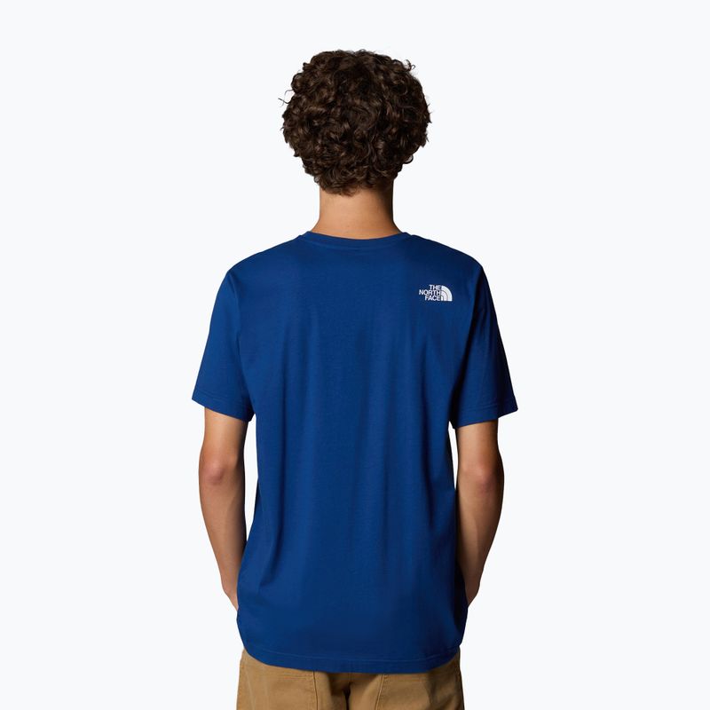 Shirt Herren The North Face Mountain Line Tee estate blue 3