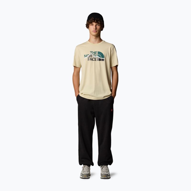 Shirt Herren The North Face Mountain Line Tee gravel 2