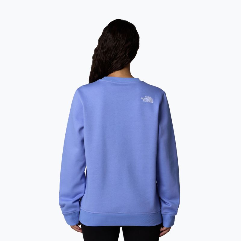 The North Face Frauen Drew Peak Crew virtuell blau/tnf weiß Sweatshirt 3