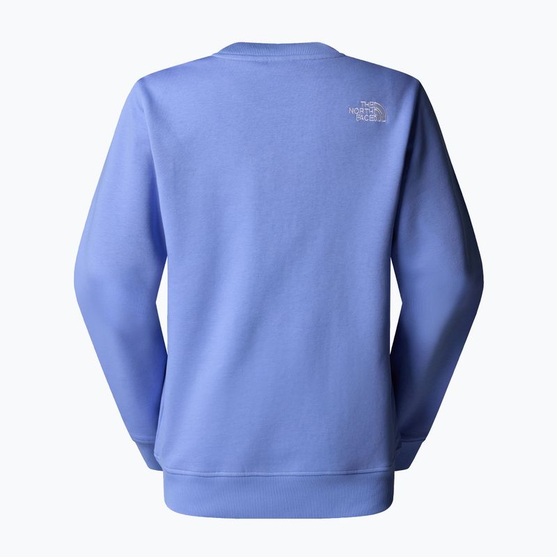 The North Face Frauen Drew Peak Crew virtuell blau/tnf weiß Sweatshirt 5