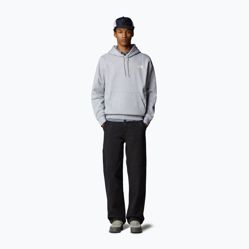 Herren Sweatshirt The North Face Simple Dome Hoodie tnf mittelgrau heather 2
