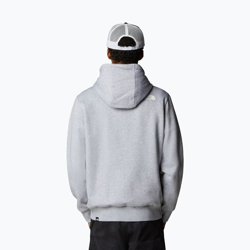 Herren Sweatshirt The North Face Simple Dome Hoodie tnf mittelgrau heather 3