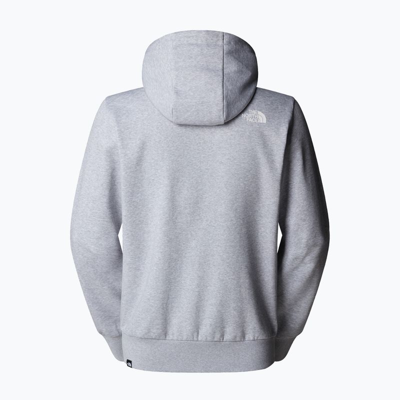 Herren Sweatshirt The North Face Simple Dome Hoodie tnf mittelgrau heather 5