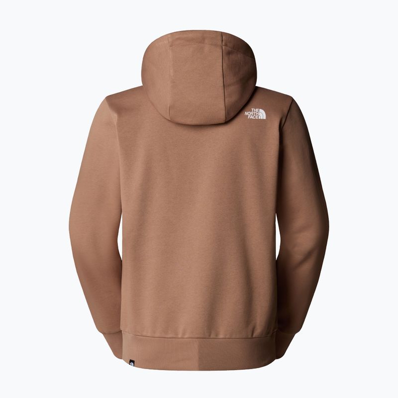 Herren Sweatshirt The North Face Simple Dome Hoodie latte 2