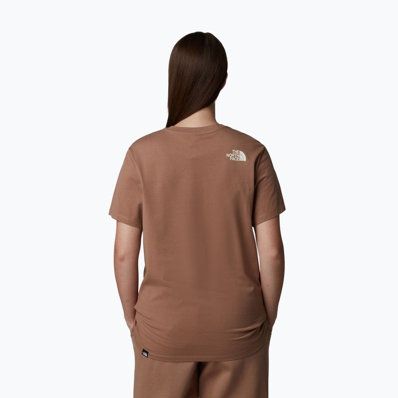 The North Face Damen Relaxed Easy Tee latte/weiß dune t-shirt 3