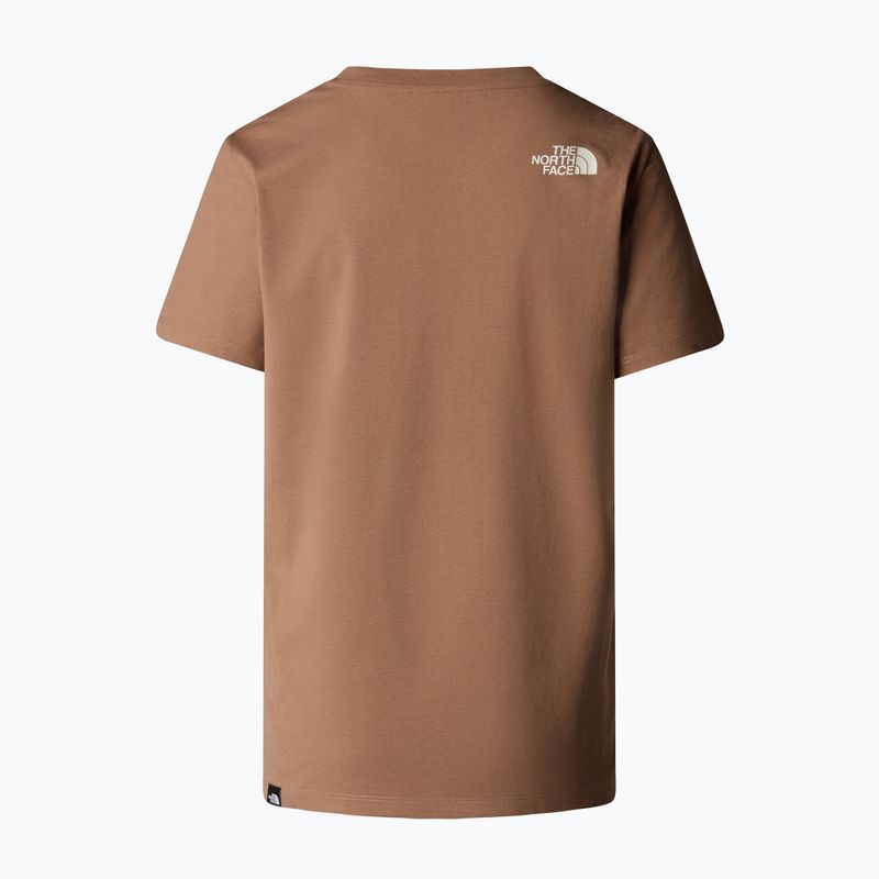 The North Face Damen Relaxed Easy Tee latte/weiß dune t-shirt 5