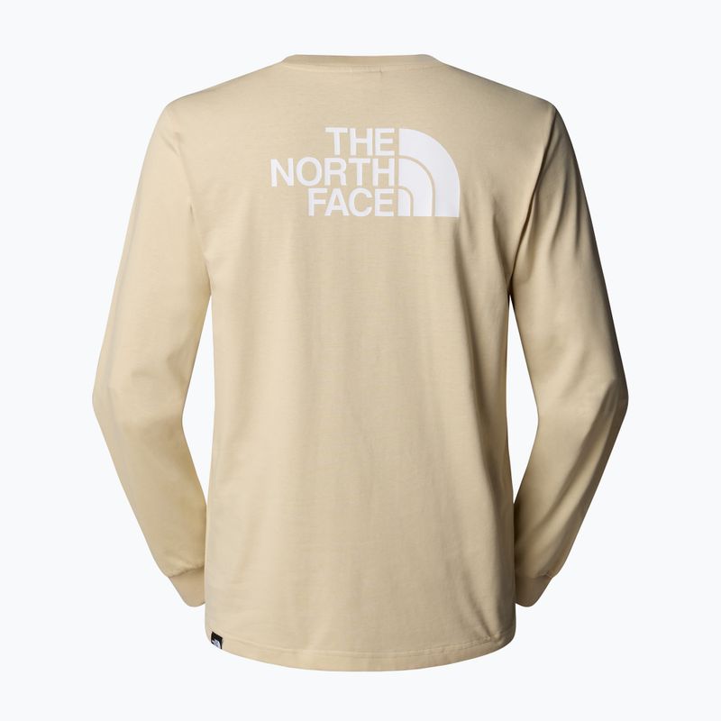 Longsleeve Herren The North Face Easy Tee gravel 5