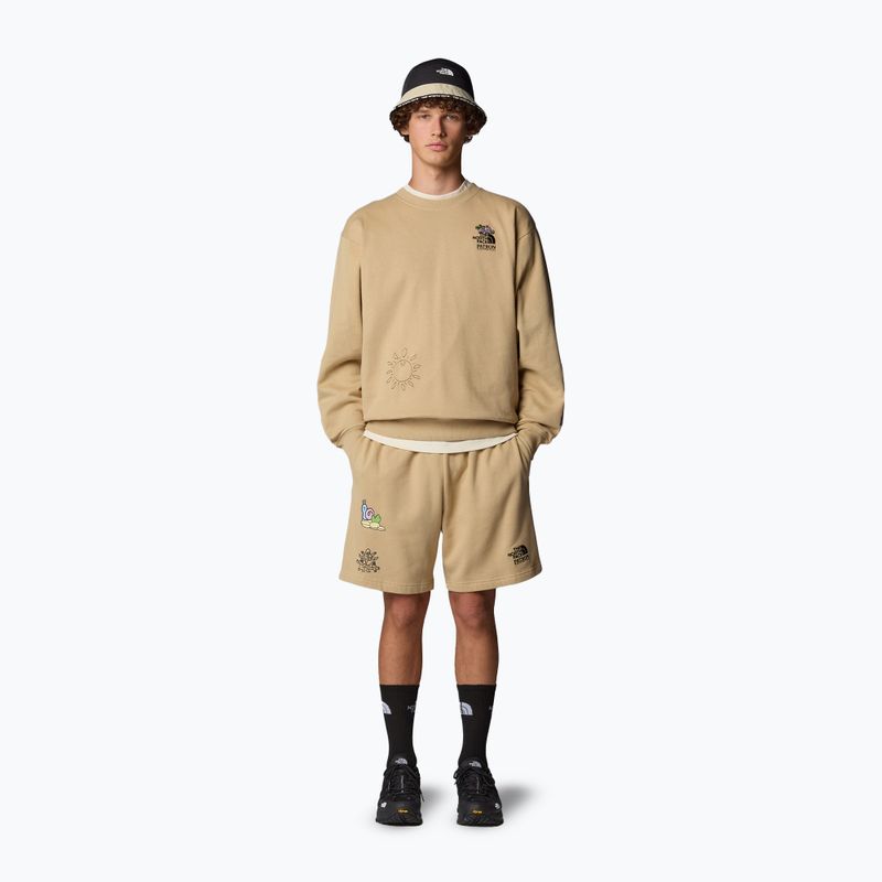 The North Face Mountain Cleanup über khaki Stein Sweatshirt 2