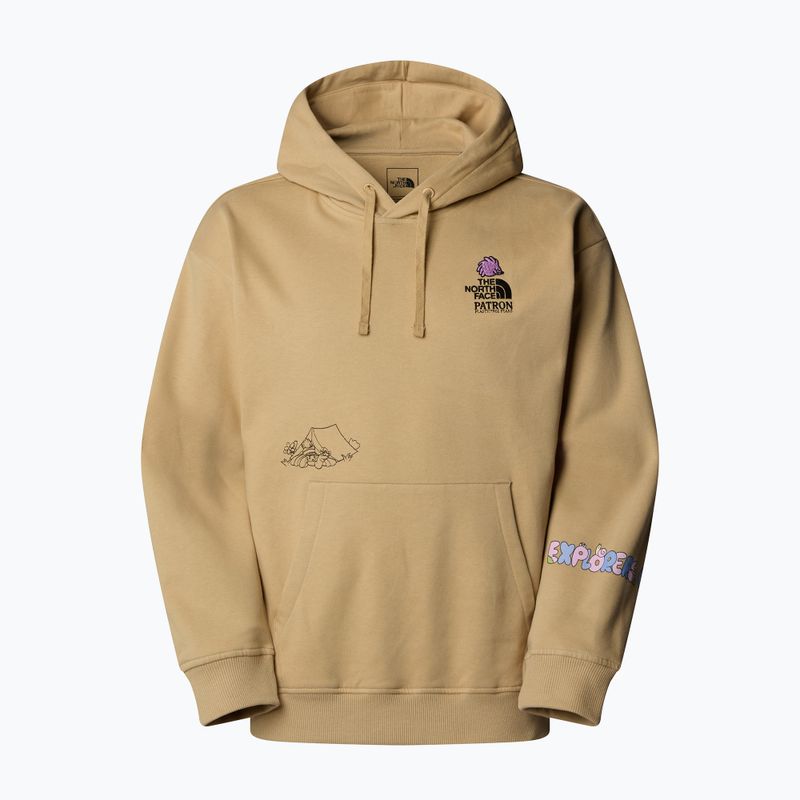 The North Face Mountain Cleanup über Hoodie khaki Stein 4