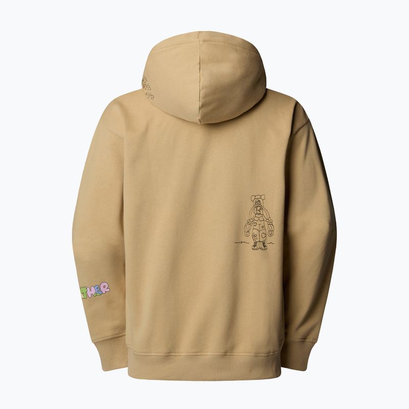 The North Face Mountain Cleanup über Hoodie khaki Stein 5