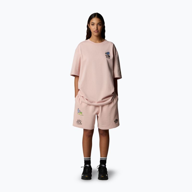 The North Face Mountain Cleanup Entspannt rosa Moos Shorts 2