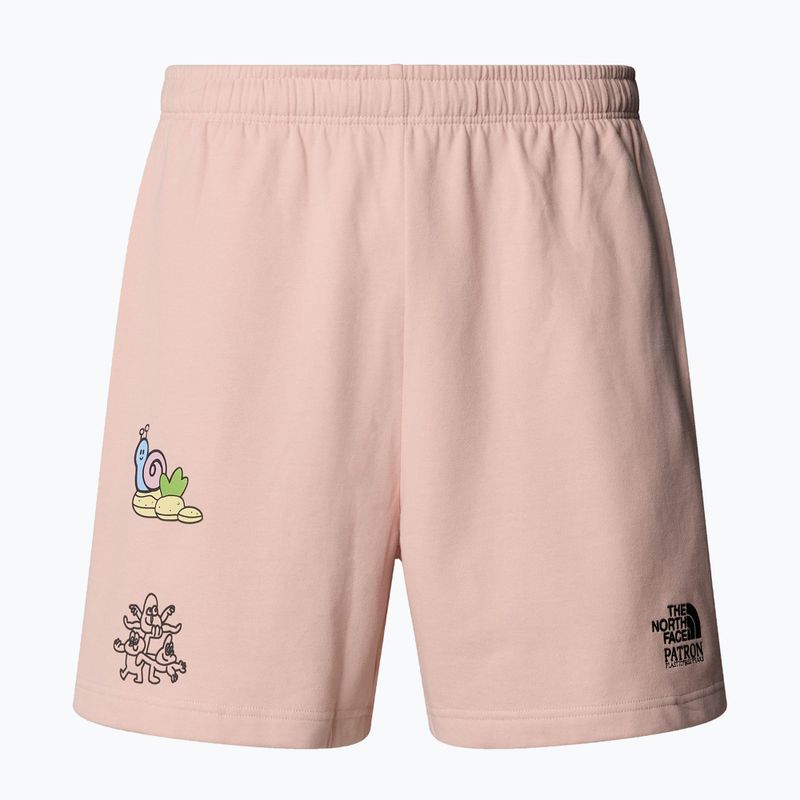 The North Face Mountain Cleanup Entspannt rosa Moos Shorts 4