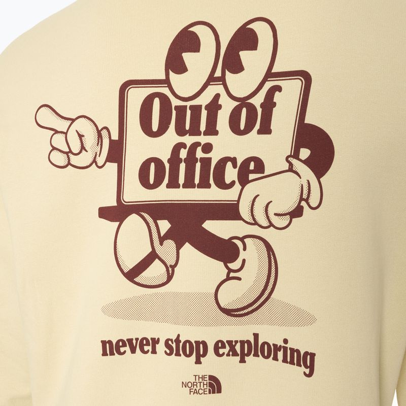The North Face Cartoon Logo entspannt Hoodie Kies Sweatshirt 4