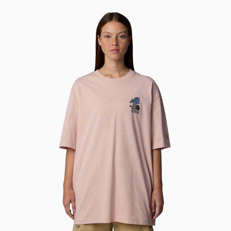 Männer The North Face Reflective Box Nse Tee rosa Moos Shirt