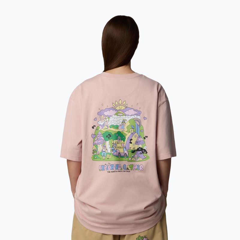 Männer The North Face Reflective Box Nse Tee rosa Moos Shirt 3