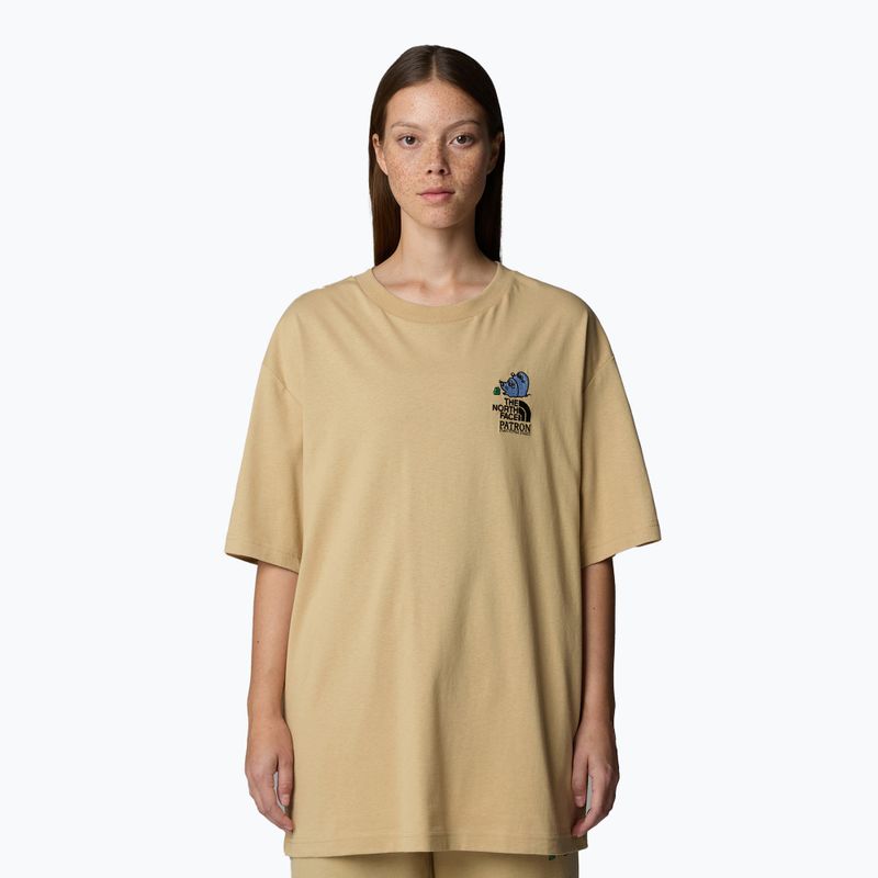 Herren The North Face Reflective Box Nse Tee khaki Stein
