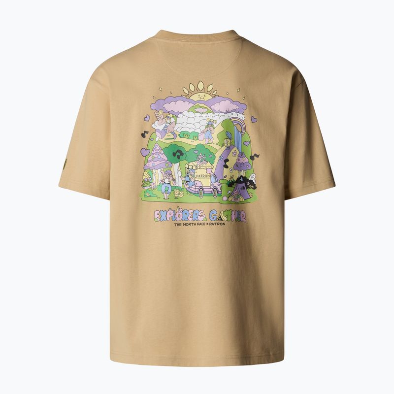 Herren The North Face Reflective Box Nse Tee khaki Stein 5