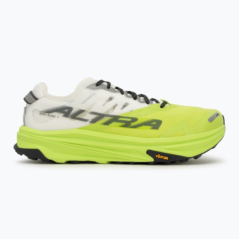 Laufschuhe Herren Altra Mont Blanc Carbon white/lime 2