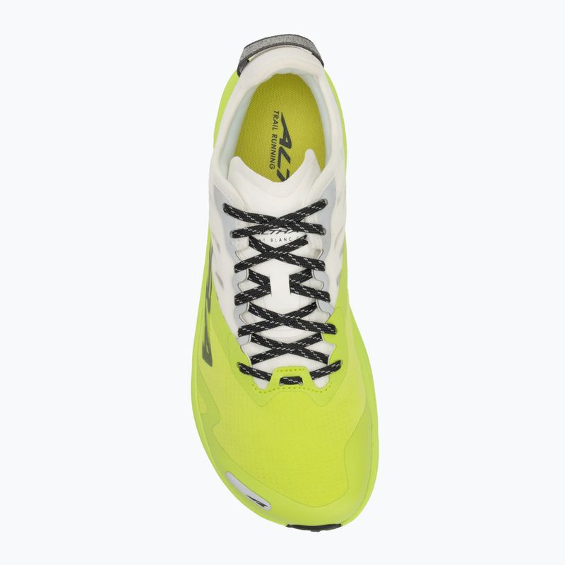 Laufschuhe Herren Altra Mont Blanc Carbon white/lime 5