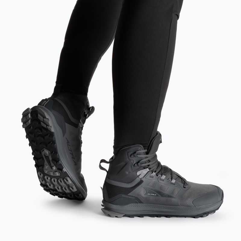 Herrenschuhe Altra Lone Peak 9 Waterproof Mid black/gray 2