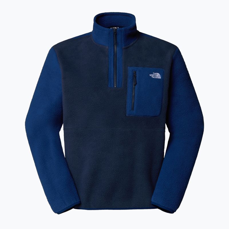 Herren Sweatshirt The North Face Yumiori 1/4 Zip Gipfelnavy/State blau 4