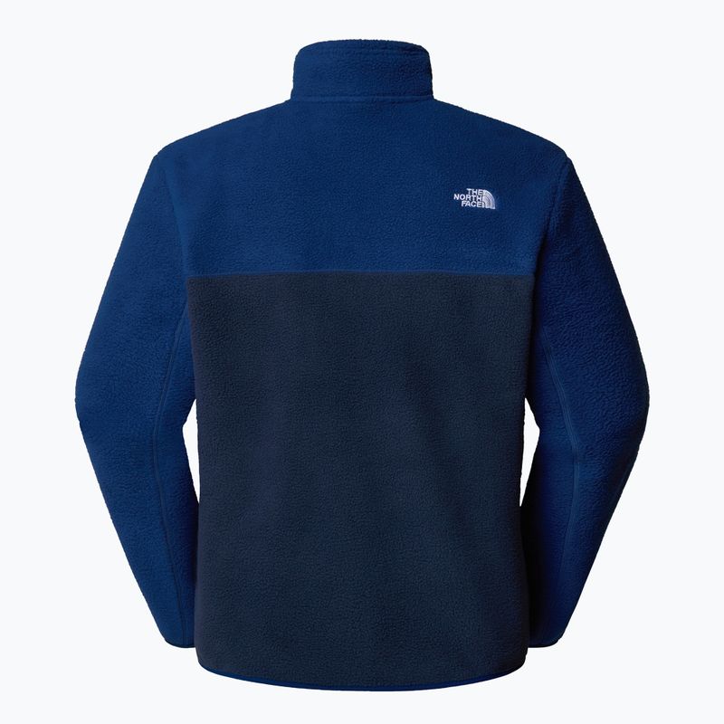 Herren Sweatshirt The North Face Yumiori 1/4 Zip Gipfelnavy/State blau 5