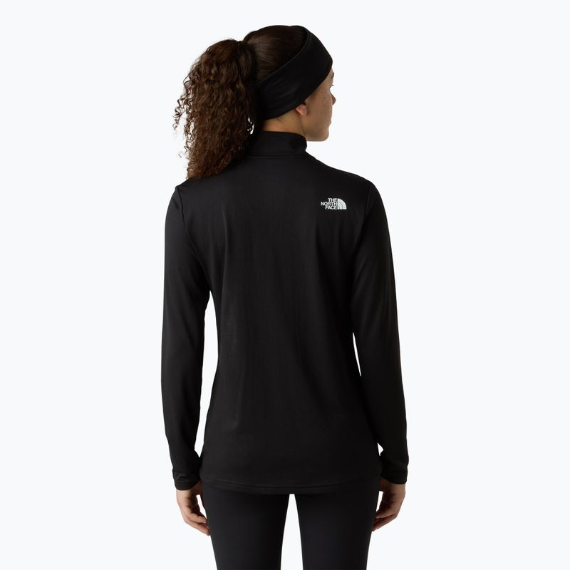 Shirt Damen The North Face Flex 1/4 Zip Slim black 3