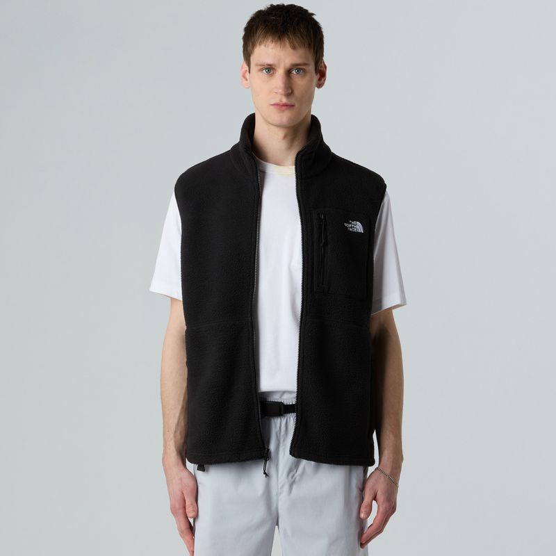 Herren ärmellos The North Face Yumiori schwarz 4