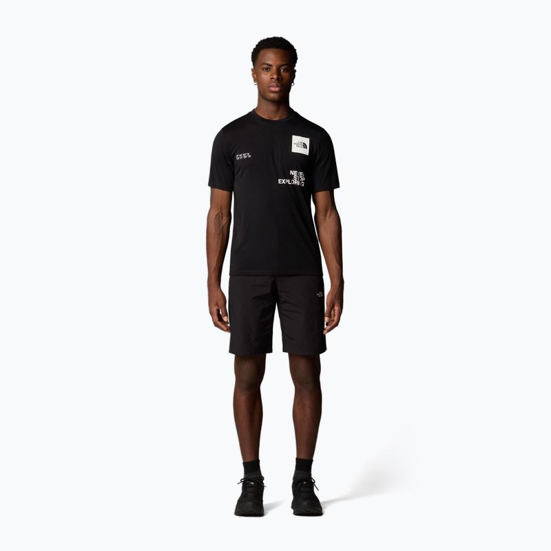 Shirt Herren The North Face Mountain Foundation Coordinates Tee tnf black 2