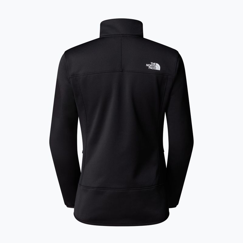 Damenpullover The North Face Mistyescape Fleece schwarz/schwarz 2