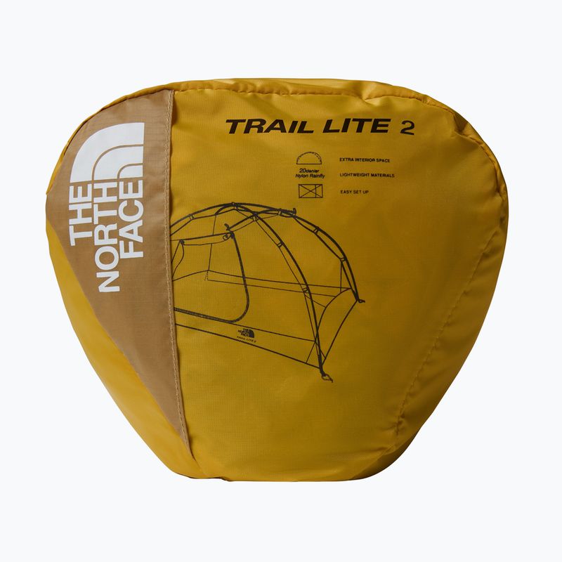 Trekkingzelt 2-Personen The North Face Trail Lite 2 khaki stone/ arrowwood yellow 14