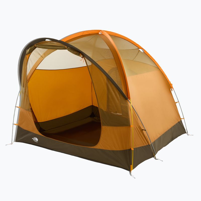 Campingzelt 4-Personen The North Face Wawona 4P light exuberance orange/ timber tan/ new taupe green 4