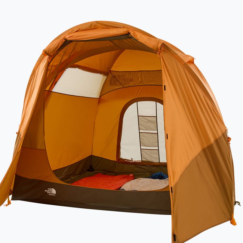 Campingzelt 4-Personen The North Face Wawona 4P light exuberance orange/ timber tan/ new taupe green 6