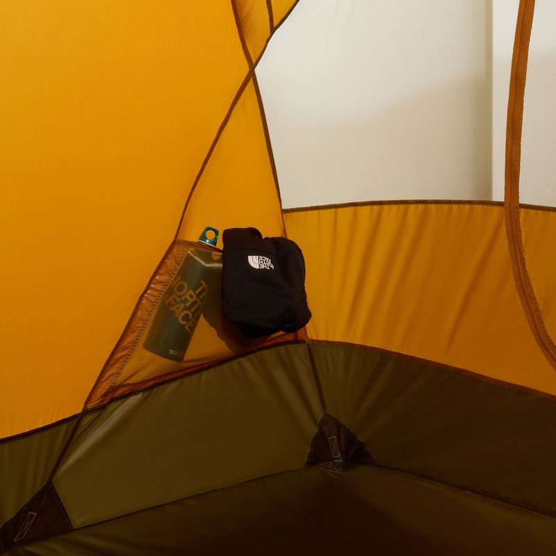 Campingzelt 4-Personen The North Face Wawona 4P light exuberance orange/ timber tan/ new taupe green 11