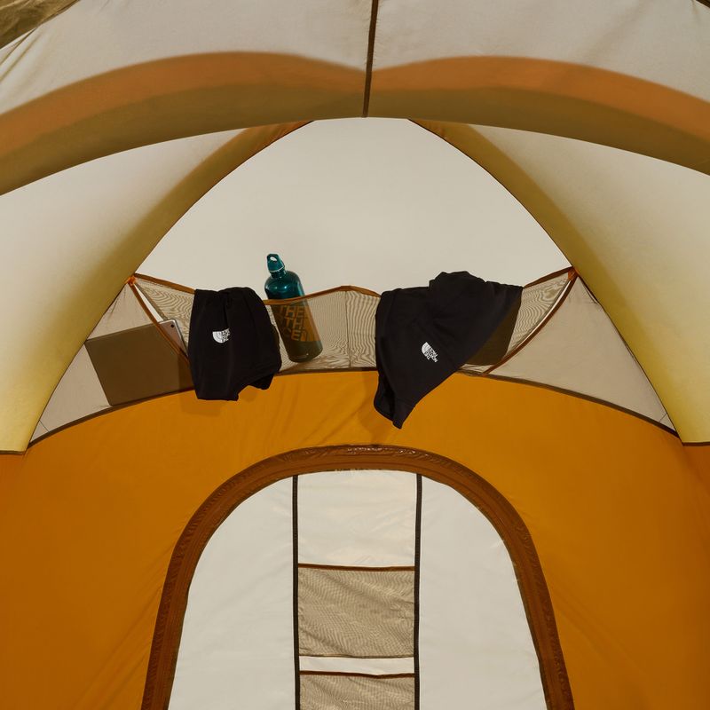 Campingzelt 4-Personen The North Face Wawona 4P light exuberance orange/ timber tan/ new taupe green 12