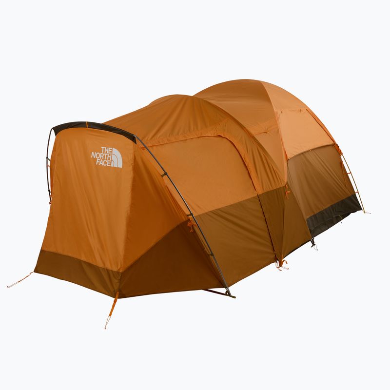 Campingzelt 6-Personen The North Face Wawona 6P light exuberance orange/ timber tan/ new taupe green 3