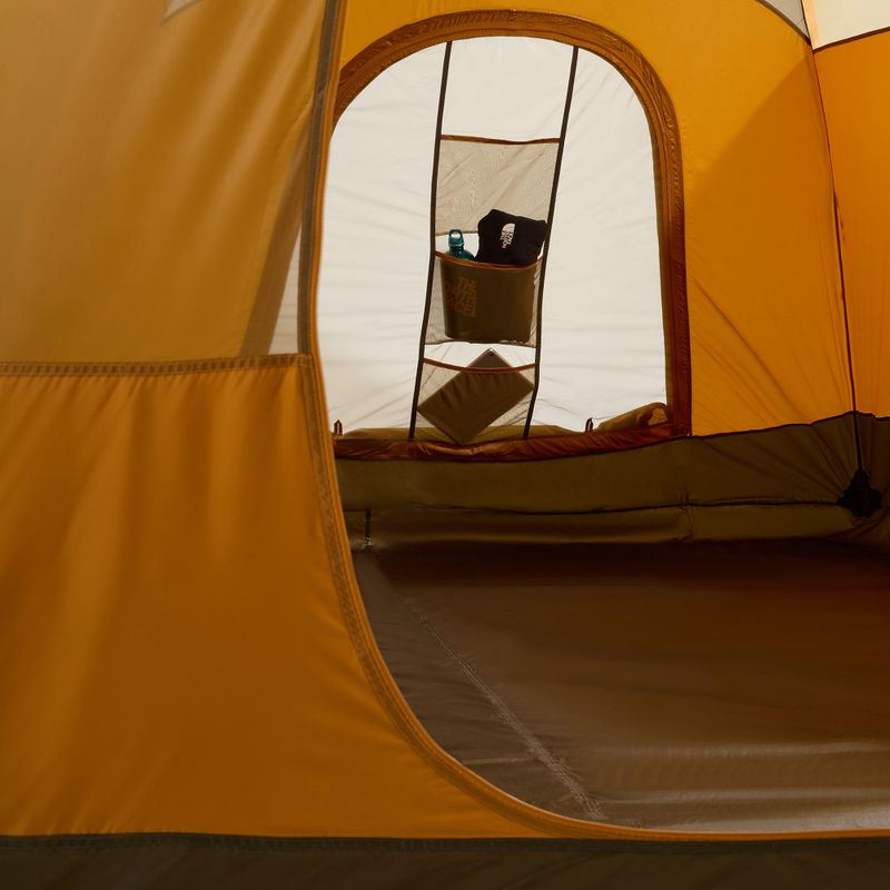 Campingzelt 6-Personen The North Face Wawona 6P light exuberance orange/ timber tan/ new taupe green 11