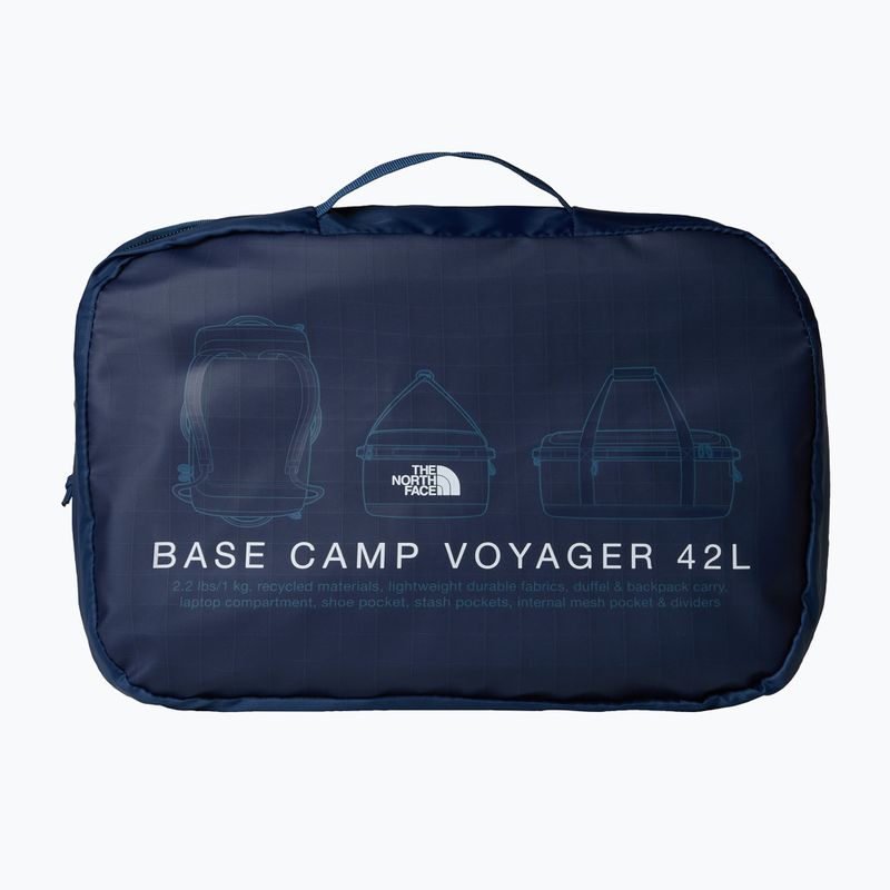 The North Face Base Camp Voyager Duffel 42 l shady blue/summit navy Reisetasche 4