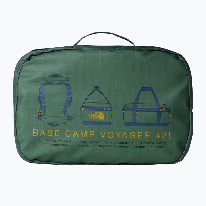 Reisetasche The North Face Base Camp Voyager Duffel 42 l duck green/shady blue 4