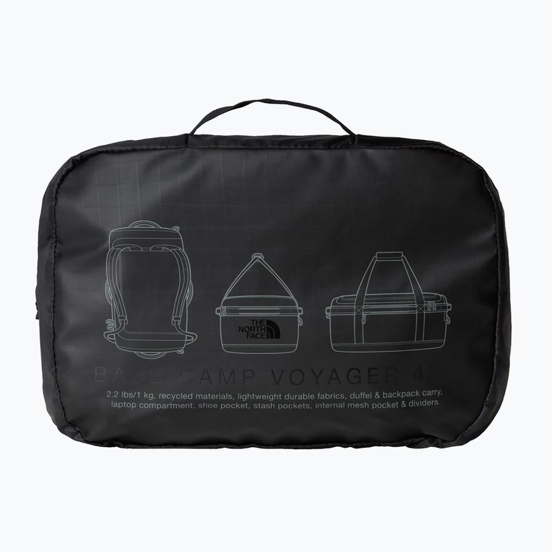 The North Face Base Camp Voyager Duffel 42 l tnf schwarz/asphaltgrau Reisetasche 4