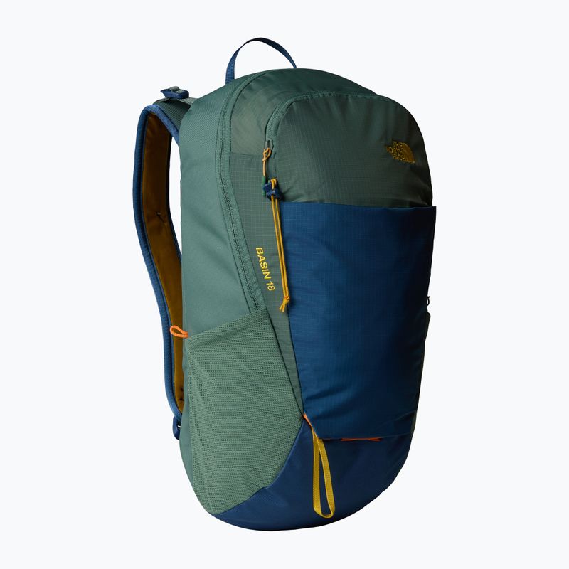 Wanderrucksack The North Face Basin 18 l duck green/shady blue