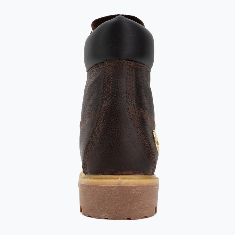 Herrenschuhe Timberland Premium 6 Inch Lace Up Waterproof dark brown/full grain/black 6