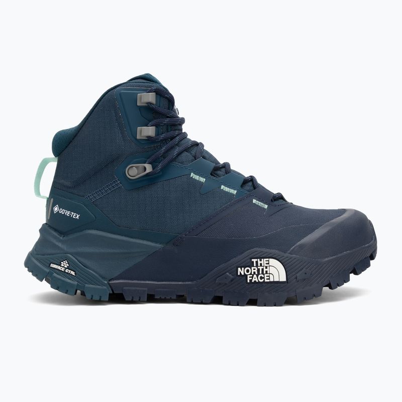 Wanderschuhe Damen The North Face Offtrail Hike Mid Gore-Tex tnf midnight petrol/summit 2