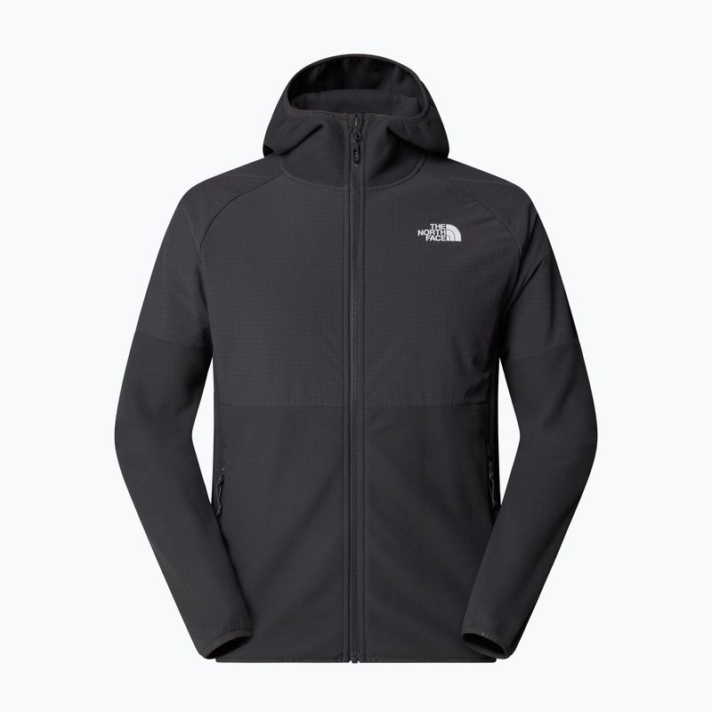 Hoodie Sweatshirt Herren The North Face Glacier Heavyweight Full Zip HD asphalt grey/black 5