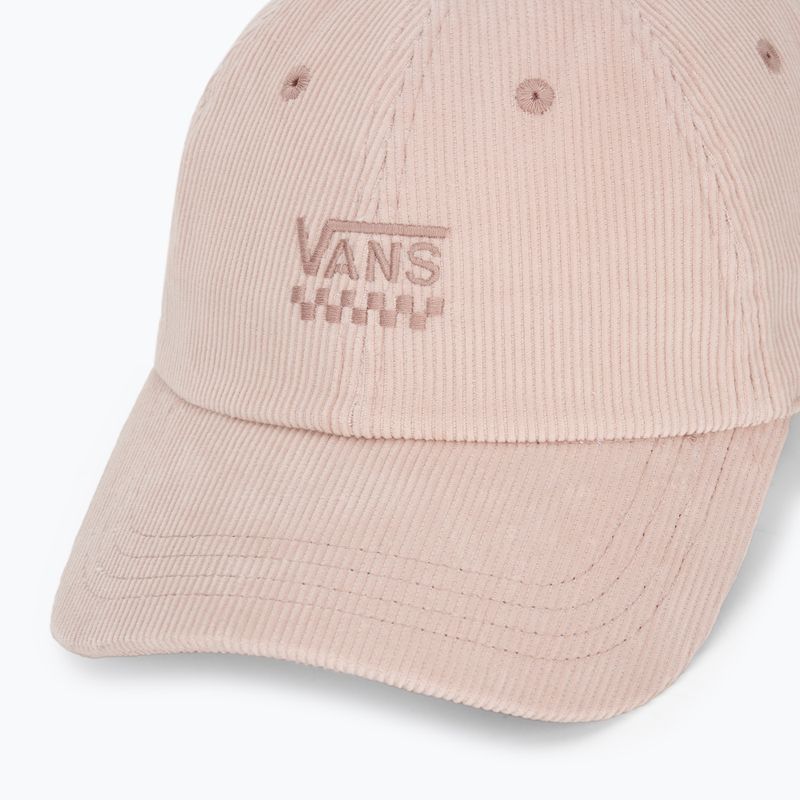 Vans Gericht Seite gebogene Rechnung Jockey Sepia Rose Baseballkappe 3