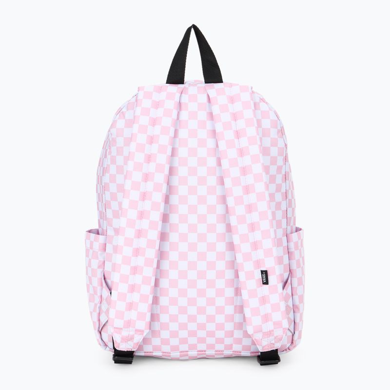 Vans Old Skool Grom Check 18 l Koralle erröten Kinder städtischen Rucksack 3